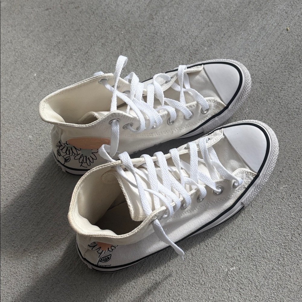 Converse women White Canvas Shoes - Picture 5 of 16